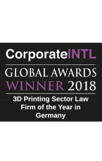 3D Printing Sector - Law Firm of the Year in Germany